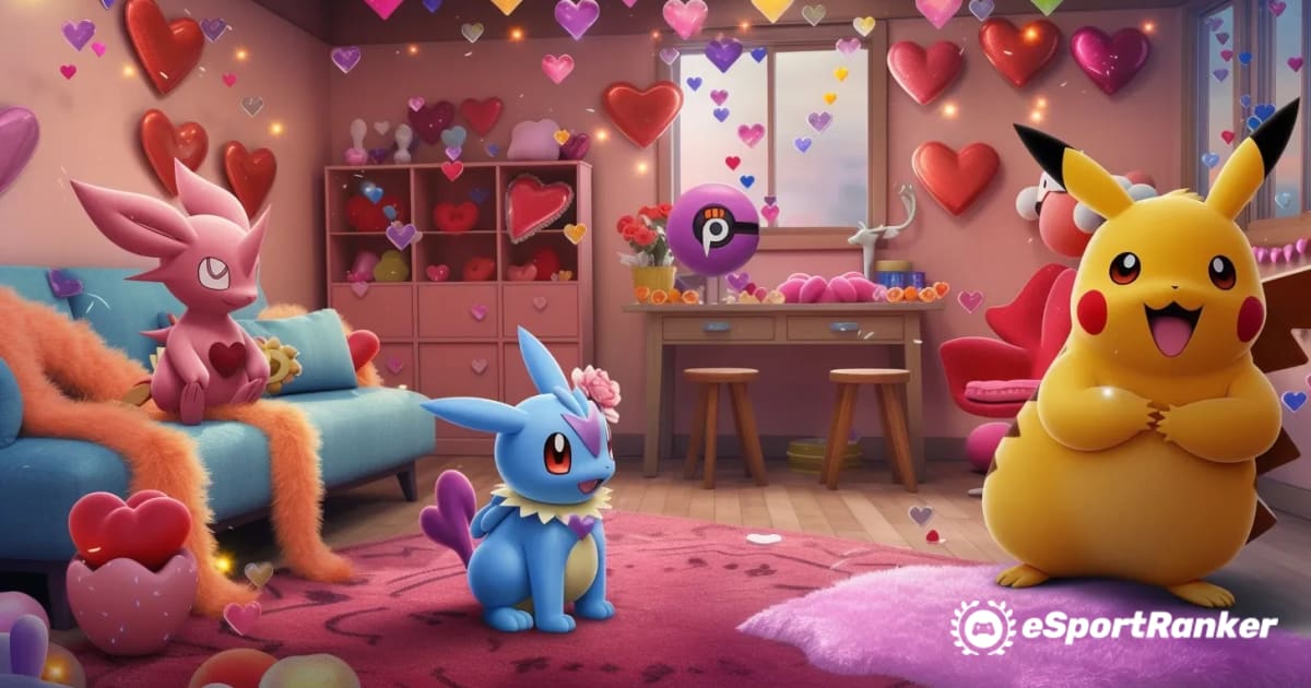 Vier liefde en Pokémon tijdens het Carnival of Love in Pokémon Go