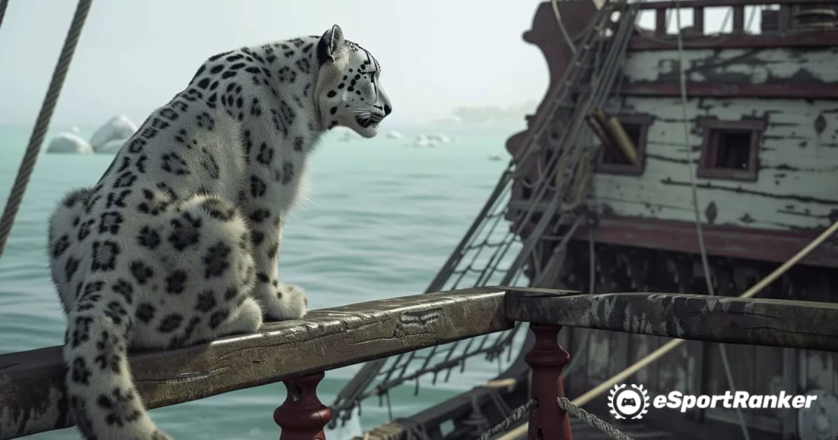 Ontgrendel het Snow Leopard Pet in Skull and Bones: een felbegeerde metgezel voor je avonturen